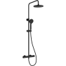 Душевая система VITRA JOY A4729836EXP с термостатическим смесителем и ручным душем матовая черная